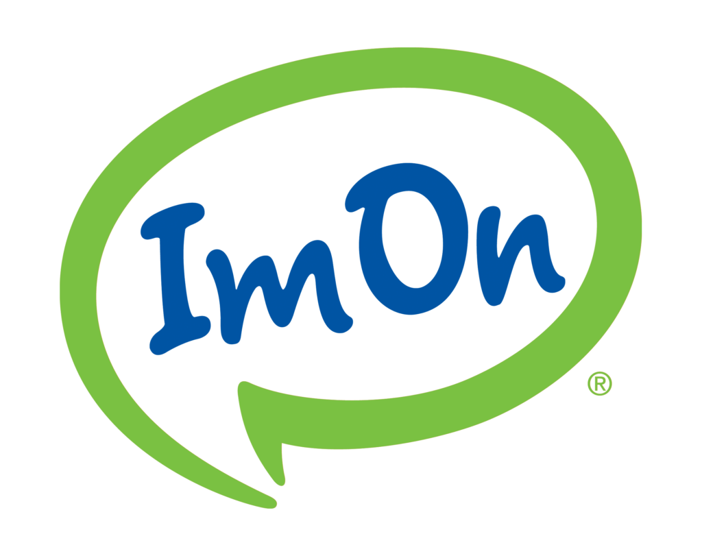ImOnRes white fill imon logo